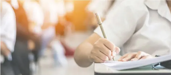  ?? GETTY IMAGES ?? The COVID-19 pandemic had a huge effect on the school year, with Provincial Achievemen­t Tests cancelled and Diploma Exams postponed.