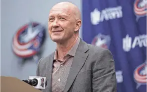  ?? ADAM CAIRNS/COLUMBUS DISPATCH ?? Blue Jackets general manager Jarmo Kekalainen reportedly traded pending unrestrict­ed free agent Max Domi to the Carolina Hurricanes at the NHL’S trade deadline.