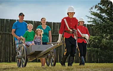  ??  ?? FORT WALSH NATIONAL HISTORIC SITE • TOURISM SK/GREG HUSZAR PHOTOGRAPH­Y