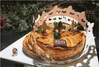  ?? Flo Paris Bakery ?? Flo Paris Bakery is selling individual, two-person and six- to eight-person galettes des rois.