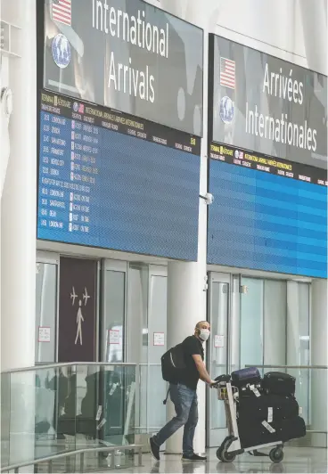  ?? Peter J Thompson / National Post ?? Toronto Pearson Airport’s Terminal 1 on Wednesday.