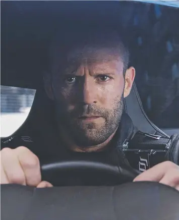  ??  ?? Actor Jason Statham in The Fate of the Furious