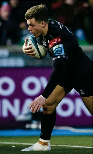  ?? ?? Huw Jones scored a try and provided two assists in a man- of- the- match performanc­e against Stormers at the weekend