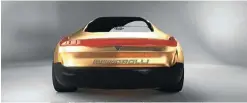  ??  ?? The Mandrolli concept car showing the styling the original designers had in mind.