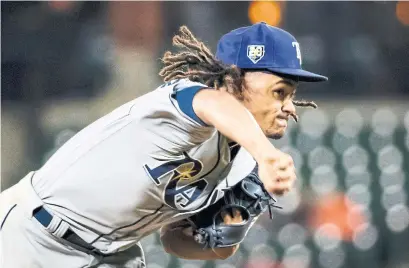  ?? SCOTT TAETSCH/GETTY IMAGES FILE PHOTO ?? After months of speculatio­n, the Tampa Bay Rays parted with ace left-hander Chris Archer — now a Pittsburgh Pirate.