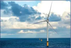  ?? ?? SSE Renewables is building more offshore wind than any other company in the world, including the world’s largest offshore wind farm, the 3.6GW Dogger Bank Wind Farm