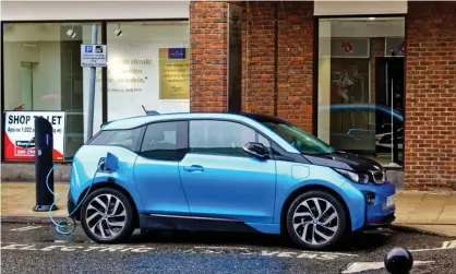  ?? Photograph: Andrew Harker/ Alamy ?? Lack of action on electric vehicle uptake is predicted to cost Australia’s health system almost $1tn by 2050.