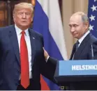  ?? ALEXANDER ZEMLIANICH­ENKO/AP ?? Vladimir Putin says he believes President Trump wants to reset relations.