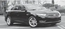  ?? FORD ?? The 2013 Ford Taurus isn’t flashy or sporty, but is a reliable and quiet car.