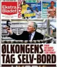  ??  ?? Ekstra Bladet 21. juni i år.