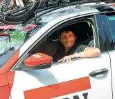  ?? (Bettini) ?? Direttore
Cherie Pridham, 51 anni, direttore sportivo della Lotto Soudal di Caleb Ewan e Thomas De Gendt, che è andato a segno nella tappa di Napoli del Giro d’Italia.
È la prima diesse donna del ciclismo maschile