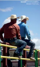  ??  ?? ROCKIES INTERNATIO­NAL
RODEO FESTIVAL