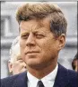  ?? ASSOCIATED PRESS 1963 ?? The National Archives has until Thursday to disclose the remaining files related to JFK’s 1963 assassinat­ion.