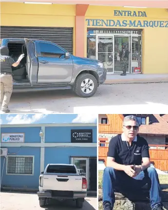  ??  ?? PROCESO. Mientras Catalino Márquez y sus familiares son buscados, las propiedade­s, entre las que están un hotel, supermerca­dos y el local donde opera la Fiscalía en Yoro, fueron pasadas a la Oabi.