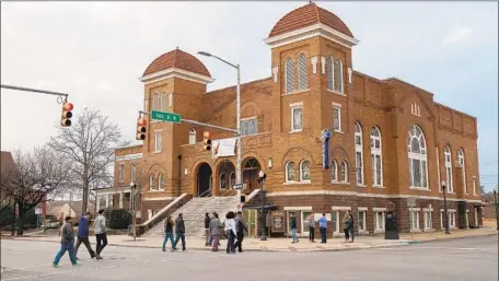  ?? Kerri Westenberg Minneapoli­s Star Tribune ?? HOME OF the Baptist church where the KKK killed four girls in a 1963 explosion, Birmingham just elected two firsts: a black D.A. and black county sheriff. Minorities with an alternativ­e view of law enforcemen­t are making gains in the justice system around the U.S.