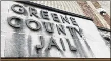 ?? STAFF / FILE ?? The Greene County Jail, located in Xenia, has been under a federal consent decree since 1989 due to overcrowdi­ng.