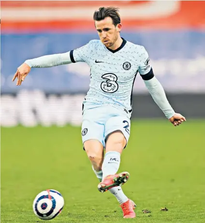  ??  ?? Exciting times: Ben Chilwell is enjoying his new freedom playing at left wing-back