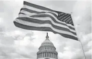  ?? MARIAM ZUHAIB, AP ?? The U.S. Flag flies at the Capitol in Washington, Feb. 6, 2023.