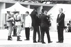  ?? CONTRIBUTE­D PHOTO ?? ceremonial wreath-laying to honor American and Filipino Veterans.