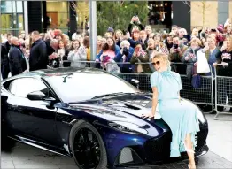  ??  ?? Amanda Holden arrives at a Britain’s Got Talent photocall at The Lowry, Manchester in 2020