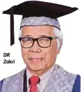  ??  ?? DR Zakri