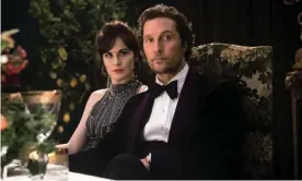  ??  ?? Dodgy dealings … Michelle Dockery and Matthew McConaughe­y in The Gentlemen. Photograph: Allstar/Miramax