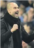  ??  ?? Pep Guardiola