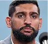  ?? ?? ROBBED
Boxer Amir Khan