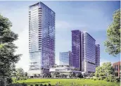  ?? Courtesy of The Allen ?? Rendering of The Allen high-rise