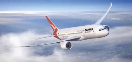  ?? STR/AFP/GETTY IMAGES FILE PHOTO ?? Qantas Airways’ new Perth-London direct route is the latest endurance test as aircraft technologi­es stretch the time a plane can profitably stay in the air.