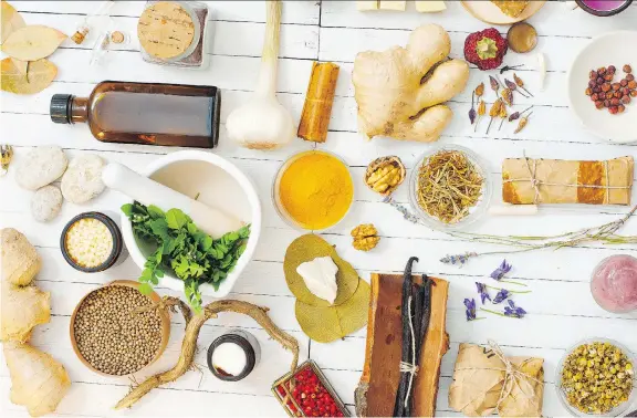  ?? PHOTOS: GETTY IMAGES/ISTOCKPHOT­O ?? Wonder herbs called adaptogens — so named because of their adaptable nature — have been used in cooking and medicine for thousands of years.