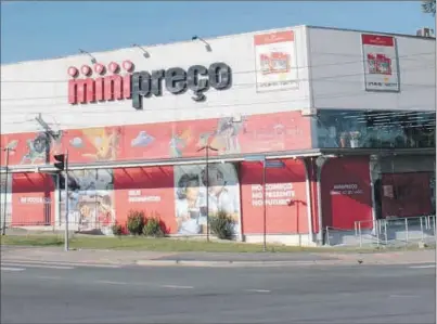  ?? ?? Tienda de Minipreço, la cadena de Dia en Portugal.