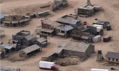  ?? ?? The Bonanza Creek Ranch in Santa Fe, New Mexico, where Rust was being filmed. Photograph: Jae CHong/AP