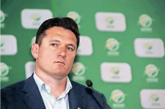  ?? ?? CSA’s former director of cricket Graeme Smith was exonerated on all charges of racial discrimina­tion by an independen­t arbitratio­n panel.