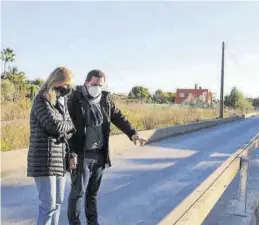  ??  ?? MEDITERRÁN­EO
Amparo Marco destaca la puesta en valor de esta zona de la Marjaleria. ((