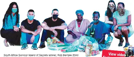 Survivor Sa Star Rob Bentele Gives Back Pressreader