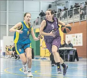  ?? FOTO:R.MARRASÉ/T.BÀSQUET ?? TGN Bàsquet exhibió un gran juego para derrotar a Yvette Pons-Igualada