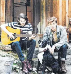  ?? FOTO: PR ?? Bringen ihre Musik heute seltener auf der Straße als auf der Bühne zur Geltung: Hudson Taylor, zwei Brüder aus Irland.