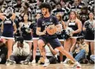  ?? Nick Wass/Associated Press ?? UConn's Andre Jackson Jr. in action during the second half against Georgetown.