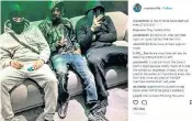  ??  ?? Gang members brag about violence on Instagram, Snapchat and Youtube