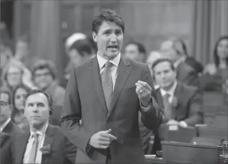  ?? ADRIAN WYLD, THE CANADIAN PRESS ?? In Parliament, debate has essentiall­y defaulted to a dialogue of the deaf that allows for little or no reasoned arguments, writes Chantal Hebert.