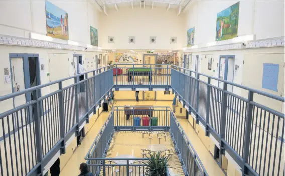  ??  ?? Parc Prison is Wales’ biggest privately run jail