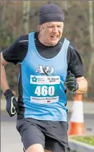  ?? Picture: Andy Jones FM7665115 ?? Adrian Moody finished the Maidstone 10k in 44.36