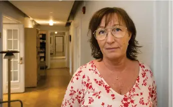 ?? Bild: OLA FOLKESSON ?? BEKYMRAD. Grundskole­chef Heléne Malmström oroar sig över framtida rekryterin­gsbehov.
