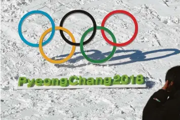  ??  ?? Olympia kann kommen: Am 9. Februar 2018 beginnen die Spiele in Pyeongchan­g. Sie dauern bis zum 25. Februar.