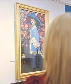  ?? Picture: Dougie Nicolson. ?? Portrait Of Greta Moll by Matisse.