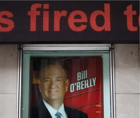  ?? DREW ANGERER/GETTY IMAGES ?? 21st Century Fox announced that after a review of sexual harassment allegation­s against Bill O’Reilly, he wouldn’t be returning to the network.