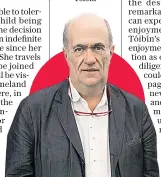  ?? ?? The culminatio­n of a remarkable career: Colm Tóibín