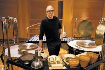  ?? Bill Dean ?? Percussion­ist and conductor Steven Schick is stepping down after an inventive seven-year tenure as artistic director for the San Francisco Contempora­ry Music Players.