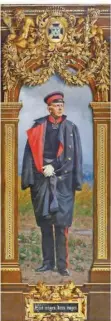  ?? FOTO: HISTORISCH­ES MUSUEM SAAR ?? Graf von Moltke, Chef des preußische­n Generalsta­bs, auf einem der Gemälde.